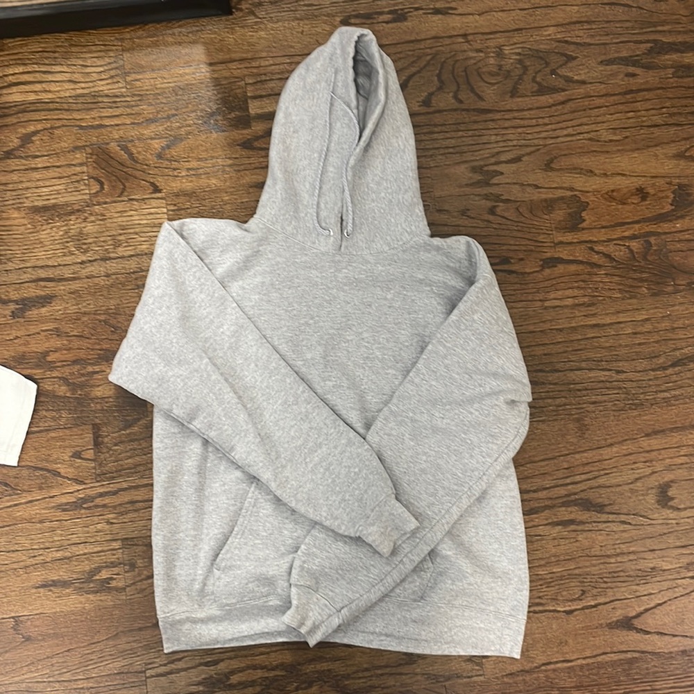 Gray champion hoodie